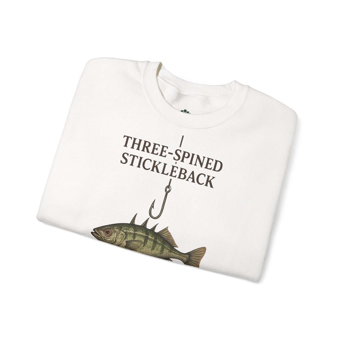 Three-Spined Stickleback Sweatshirt – Vintage Fischillustration