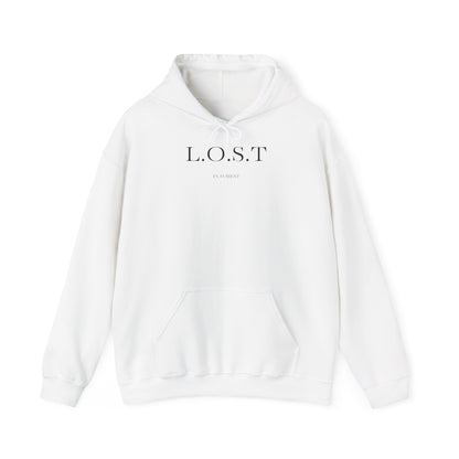 Hoodie „L.O.S.T in Forest - Rabe Backprint”