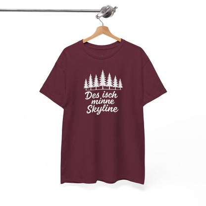 Damen Shirt - 'Des isch minne Skyline' Schwarzwald Damen-Shirt