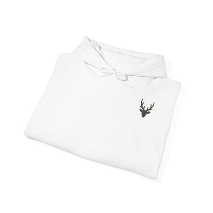Hoodie Winterhirsch – Schwarzwald Edition