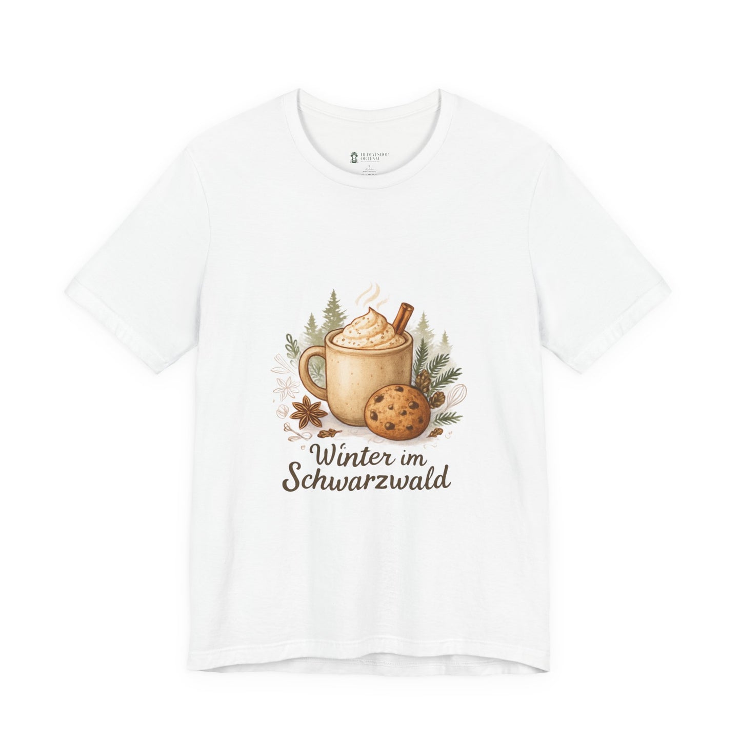 T-Shirt -Christmas Winter in Black Forest