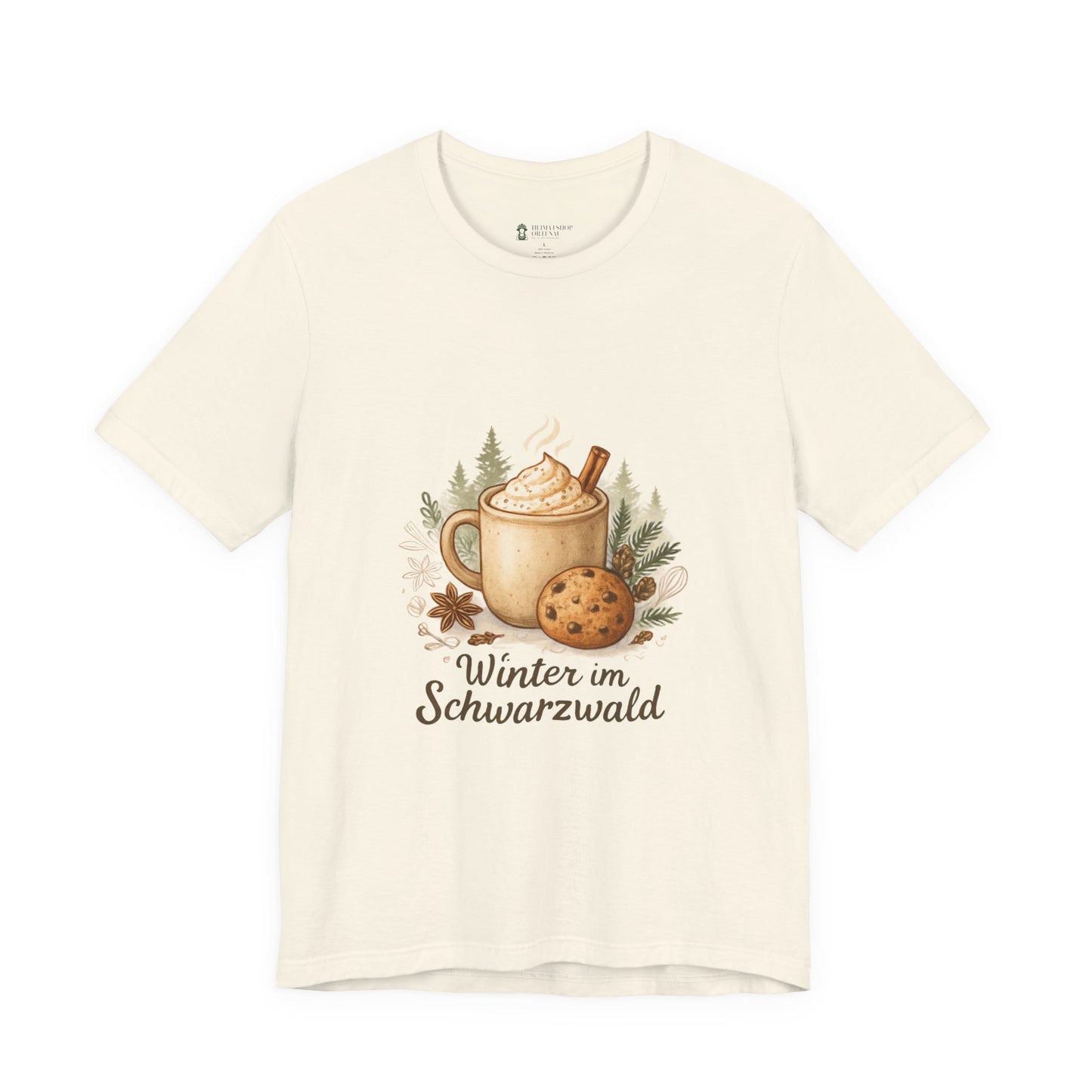 T-Shirt -Christmas Winter in Black Forest