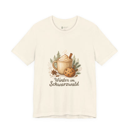 T-Shirt -Christmas Winter in Black Forest