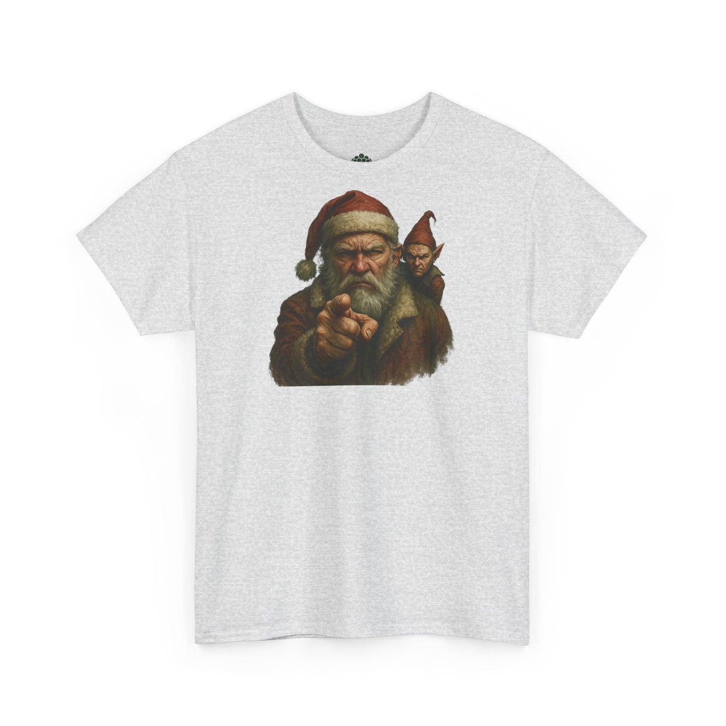 T-Shirt „Wer benimmt sich an Weihnachten diesmal?“ – Retro-Humor im Stil der 40er