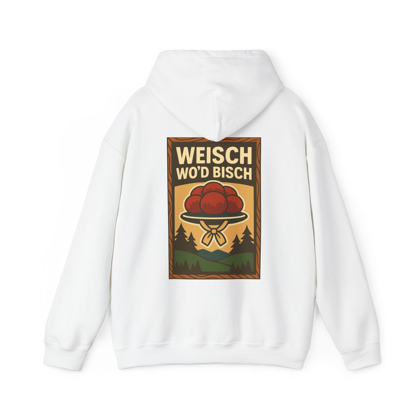 Hoodie „Weisch wo’d bisch“ – Bollenhut Schwarzwald Edition