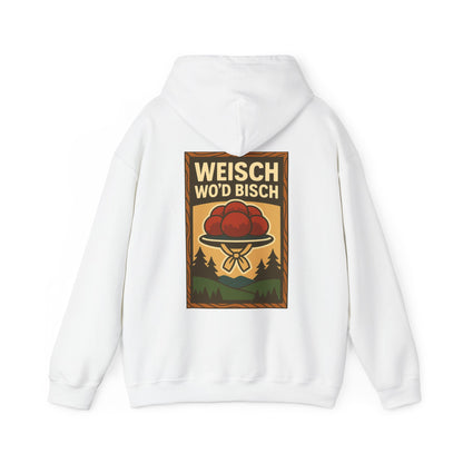 Hoodie „Weisch wo’d bisch“ – Bollenhut Schwarzwald Edition