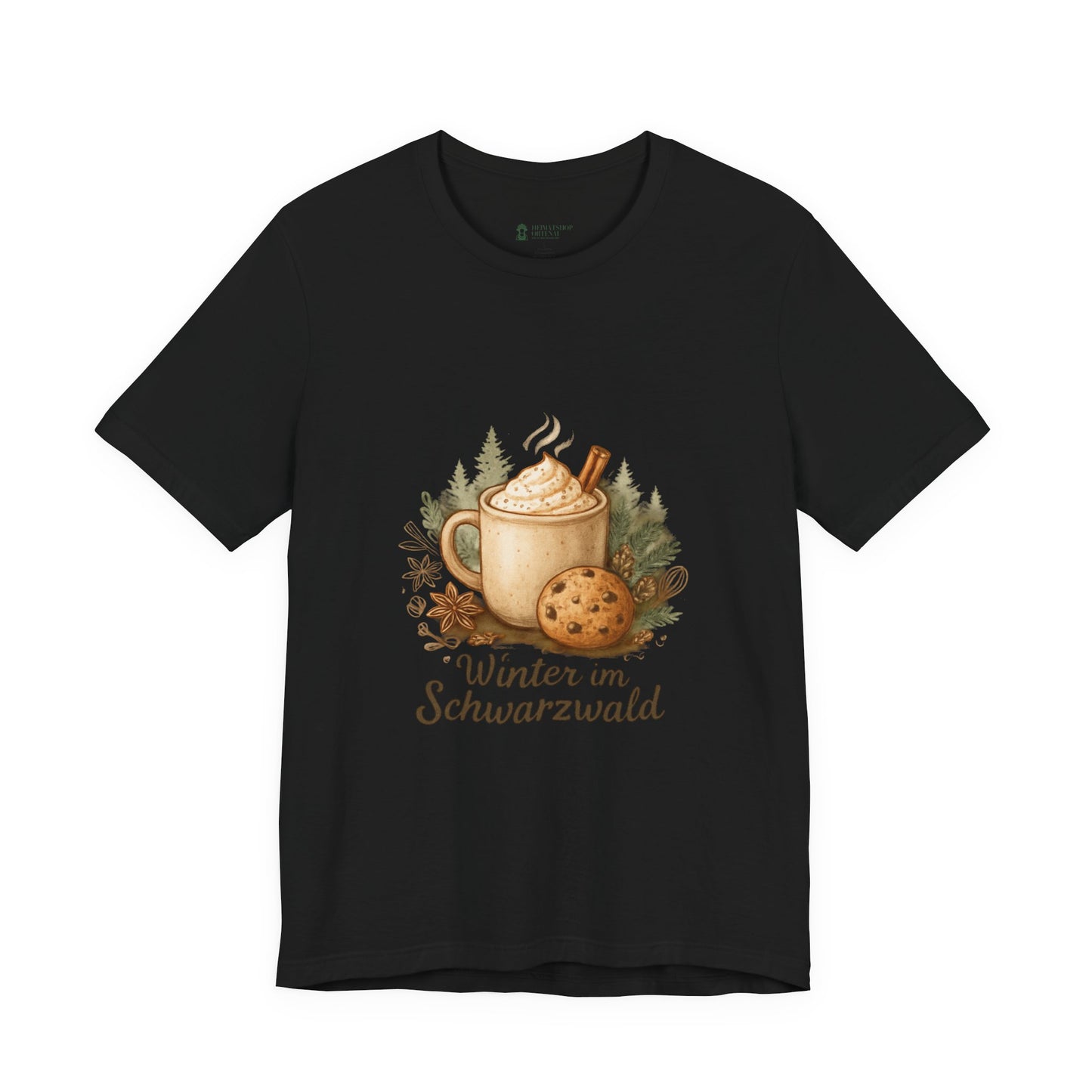 T-Shirt -Christmas Winter in Black Forest
