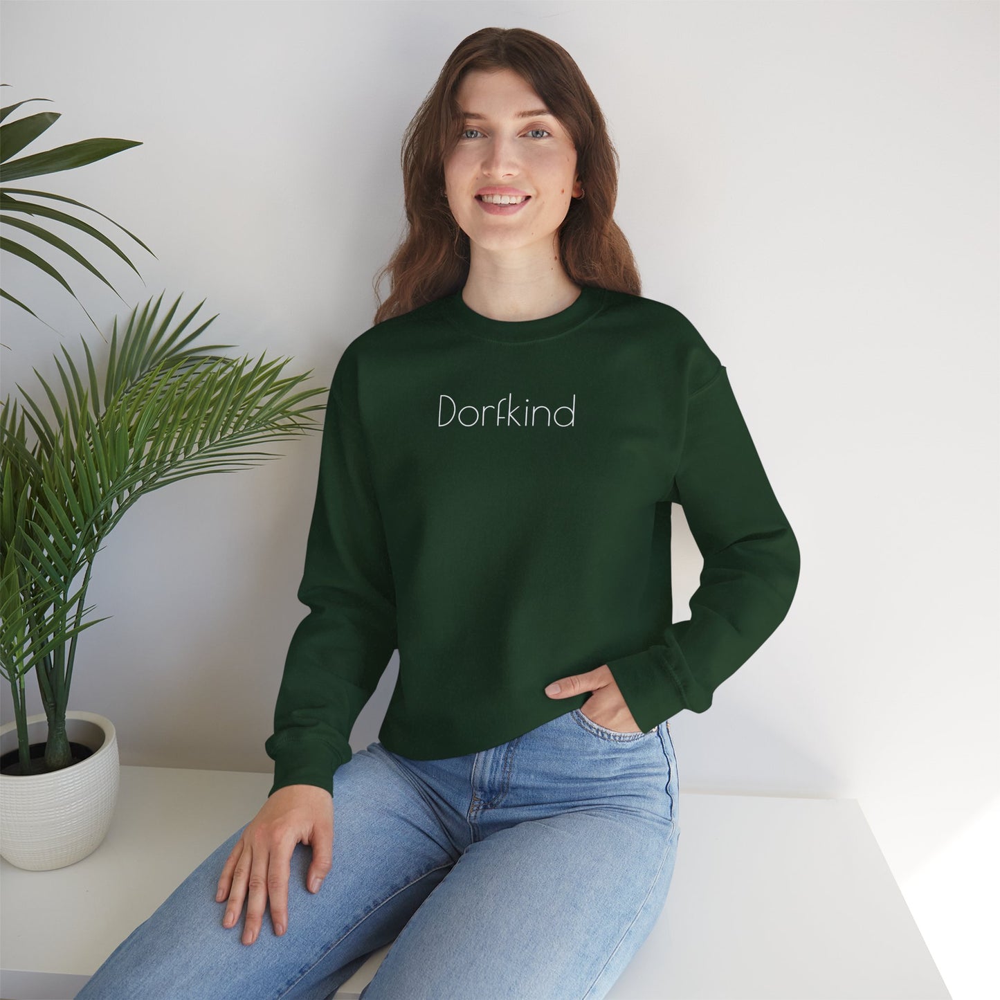 Sweatshirt „Dorfkind – Retro Edition“