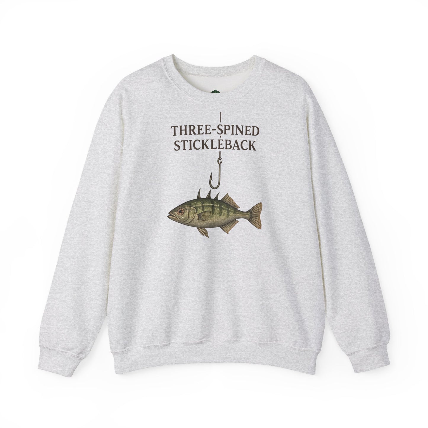 Three-Spined Stickleback Sweatshirt – Vintage Fischillustration