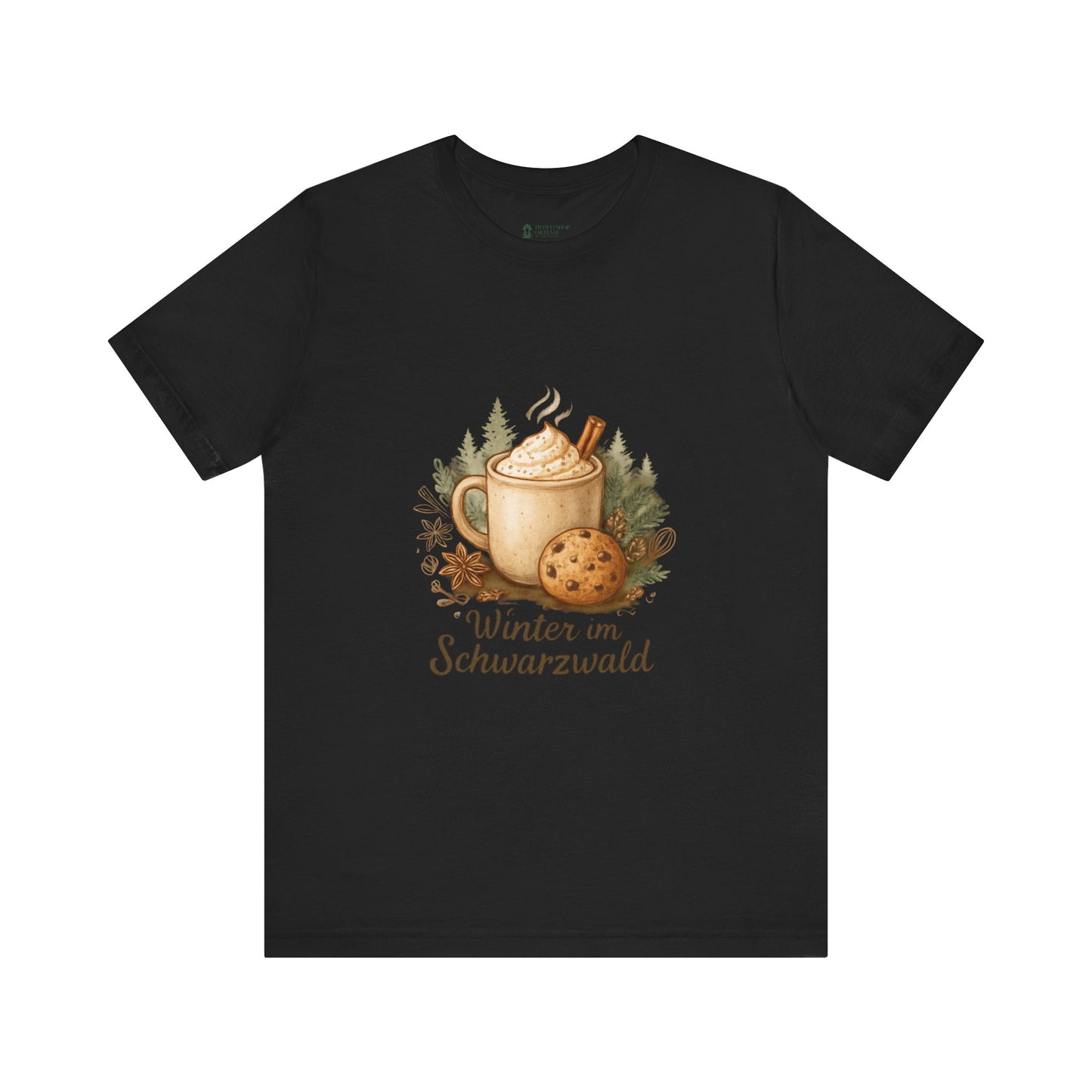 T-Shirt -Christmas Winter in Black Forest