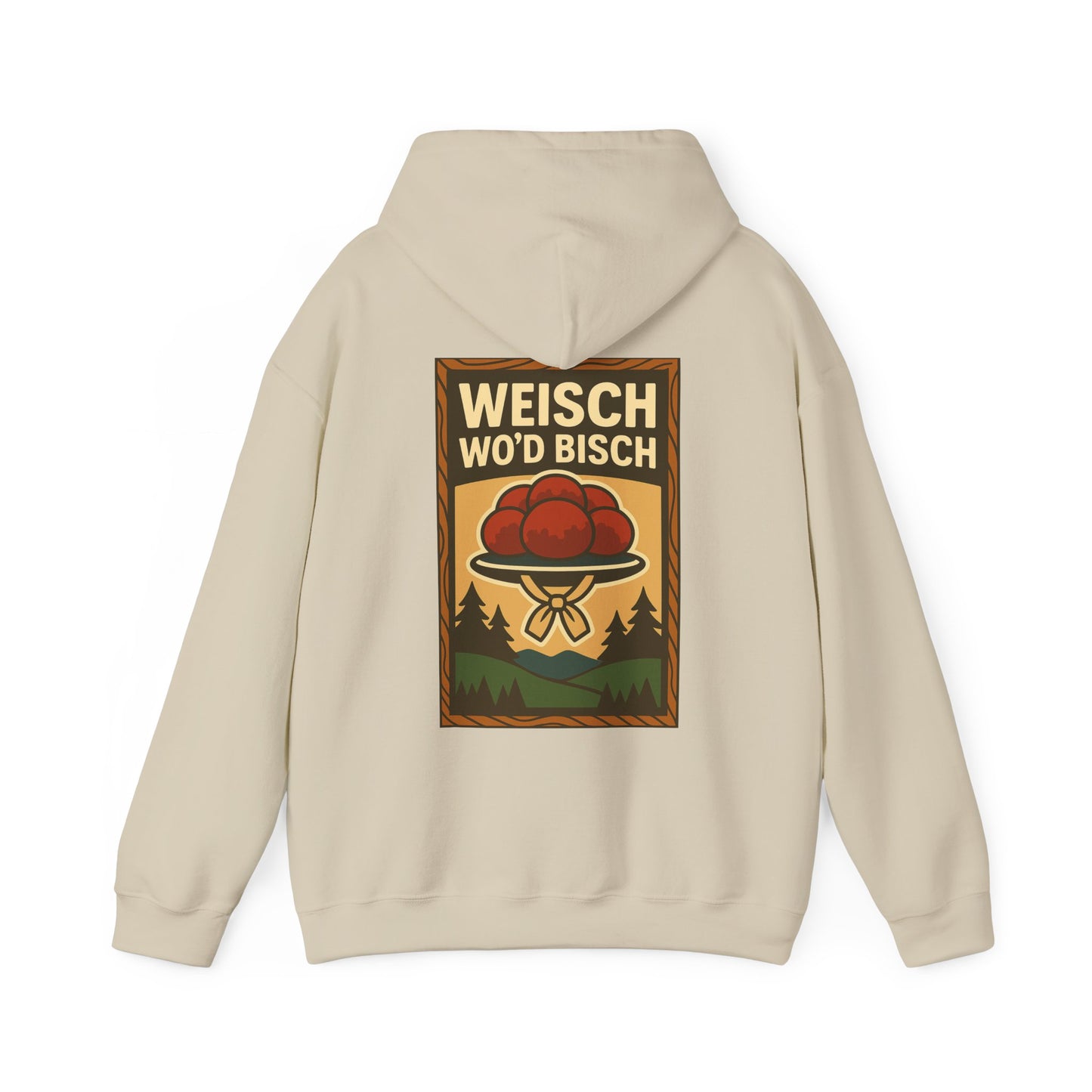 Hoodie „Weisch wo’d bisch“ – Bollenhut Schwarzwald Edition