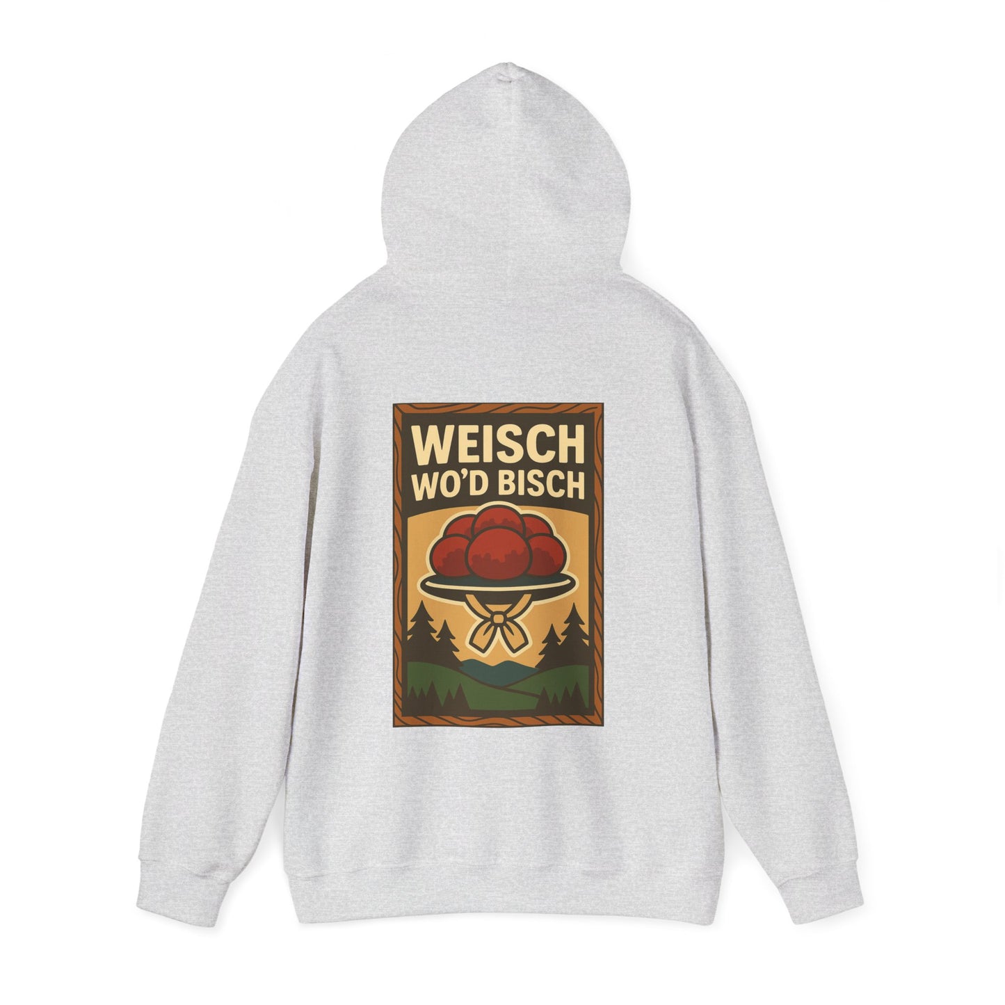 Hoodie „Weisch wo’d bisch“ – Bollenhut Schwarzwald Edition