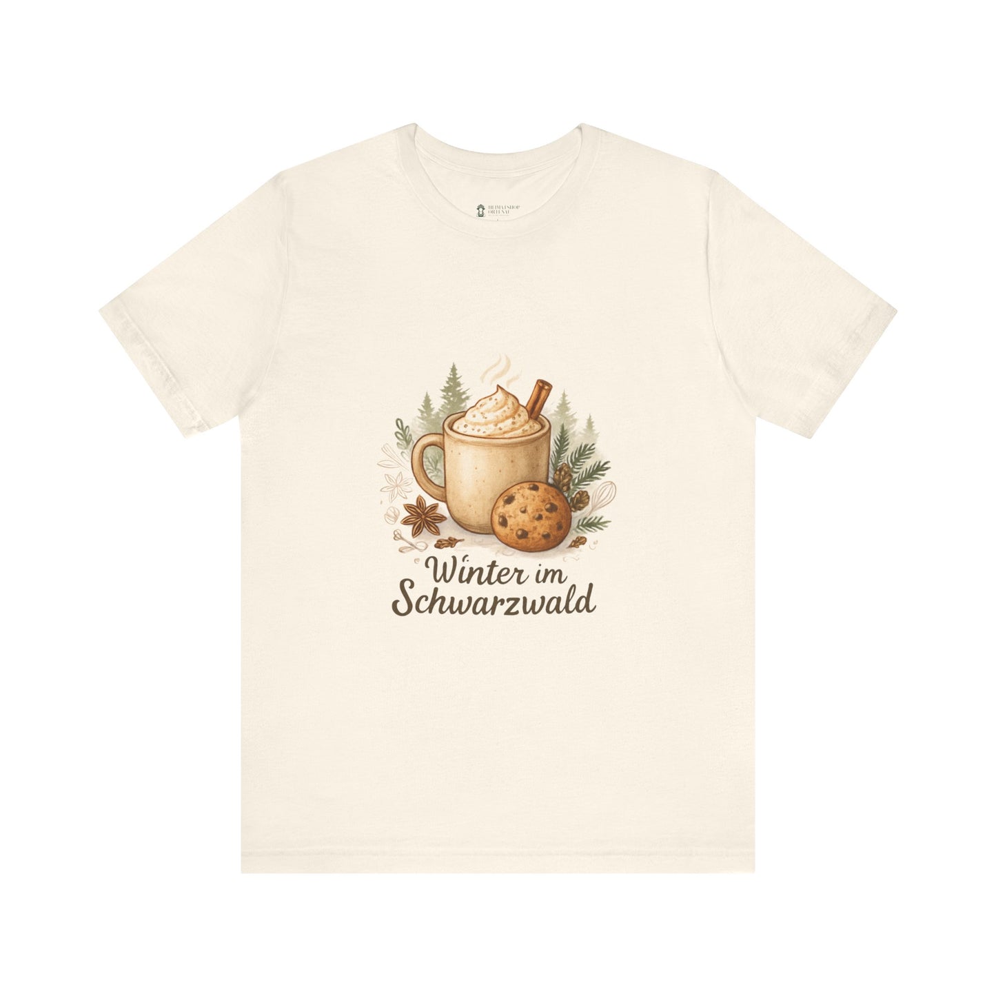 T-Shirt -Christmas Winter in Black Forest