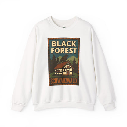 Pullover mit Retro-„Black Forest / Schwarzwald“-Design