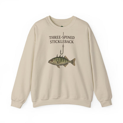 Three-Spined Stickleback Sweatshirt – Vintage Fischillustration
