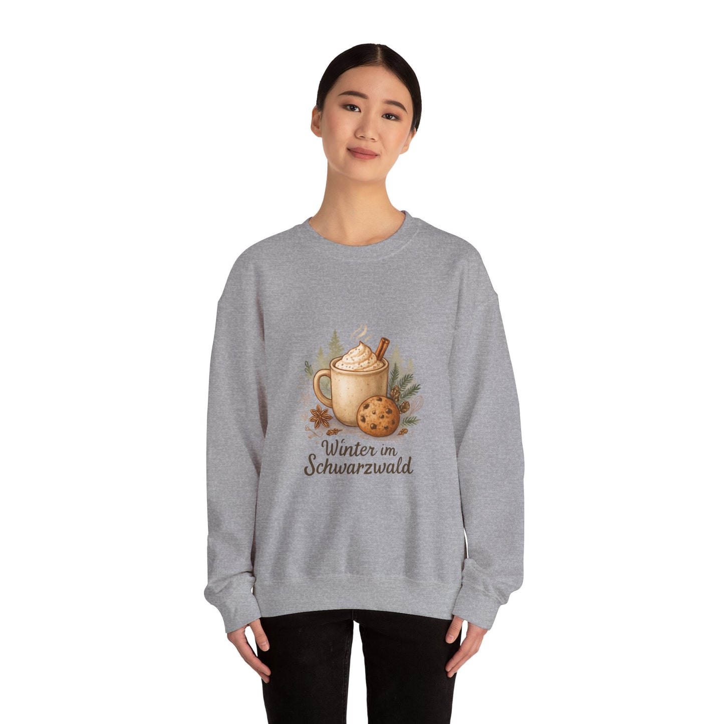 Winter im Schwarzwald – Unisex Sweatshirt