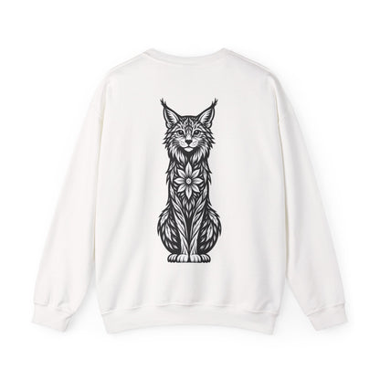 Luchs Linocut Sweater – Unisex
