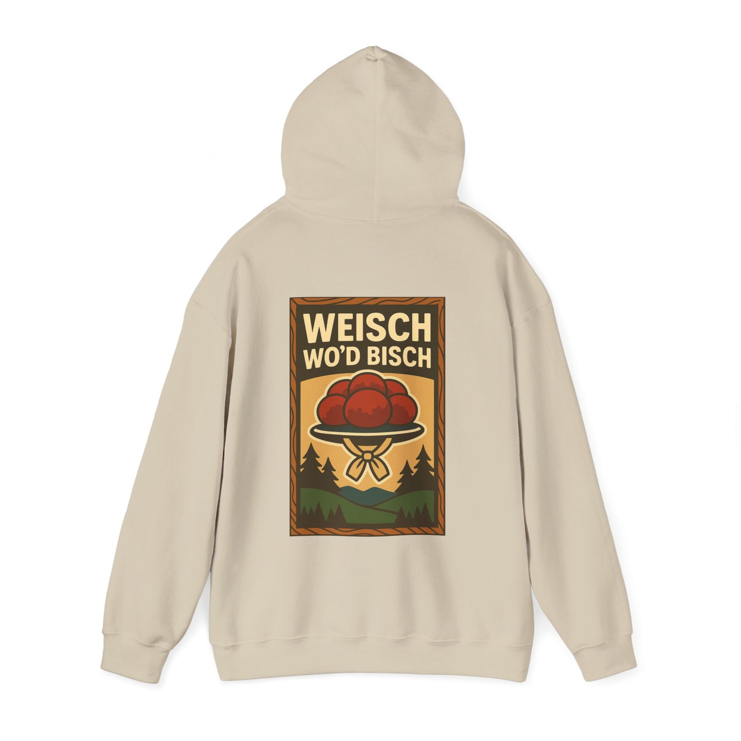 Hoodie „Weisch wo’d bisch“ – Bollenhut Schwarzwald Edition