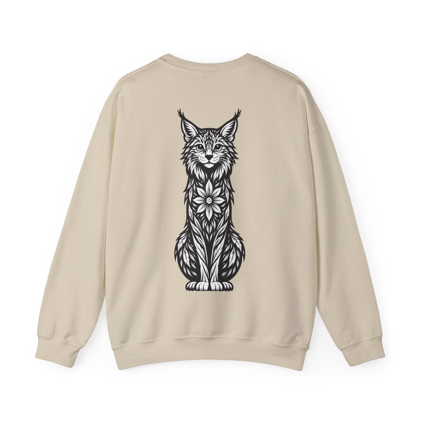 Luchs Linocut Sweater – Unisex