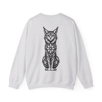Luchs Linocut Sweater – Unisex