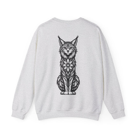 Luchs Linocut Sweater – Unisex