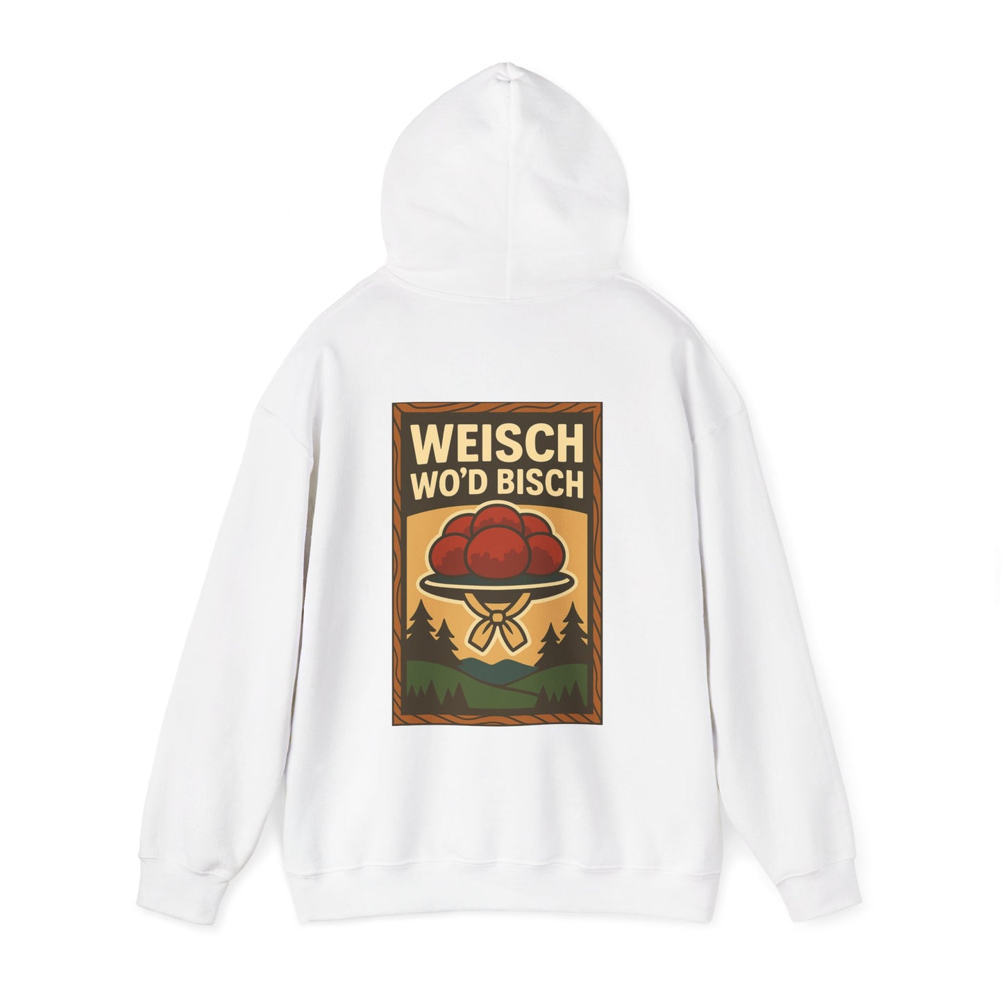 Hoodie „Weisch wo’d bisch“ – Bollenhut Schwarzwald Edition