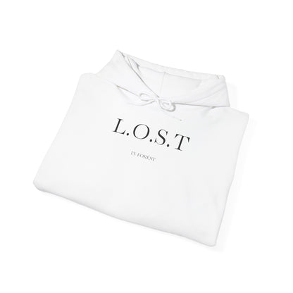 Hoodie „L.O.S.T in Forest - Rabe Backprint”