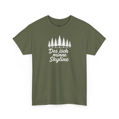 Damen Shirt - 'Des isch minne Skyline' Schwarzwald Damen-Shirt