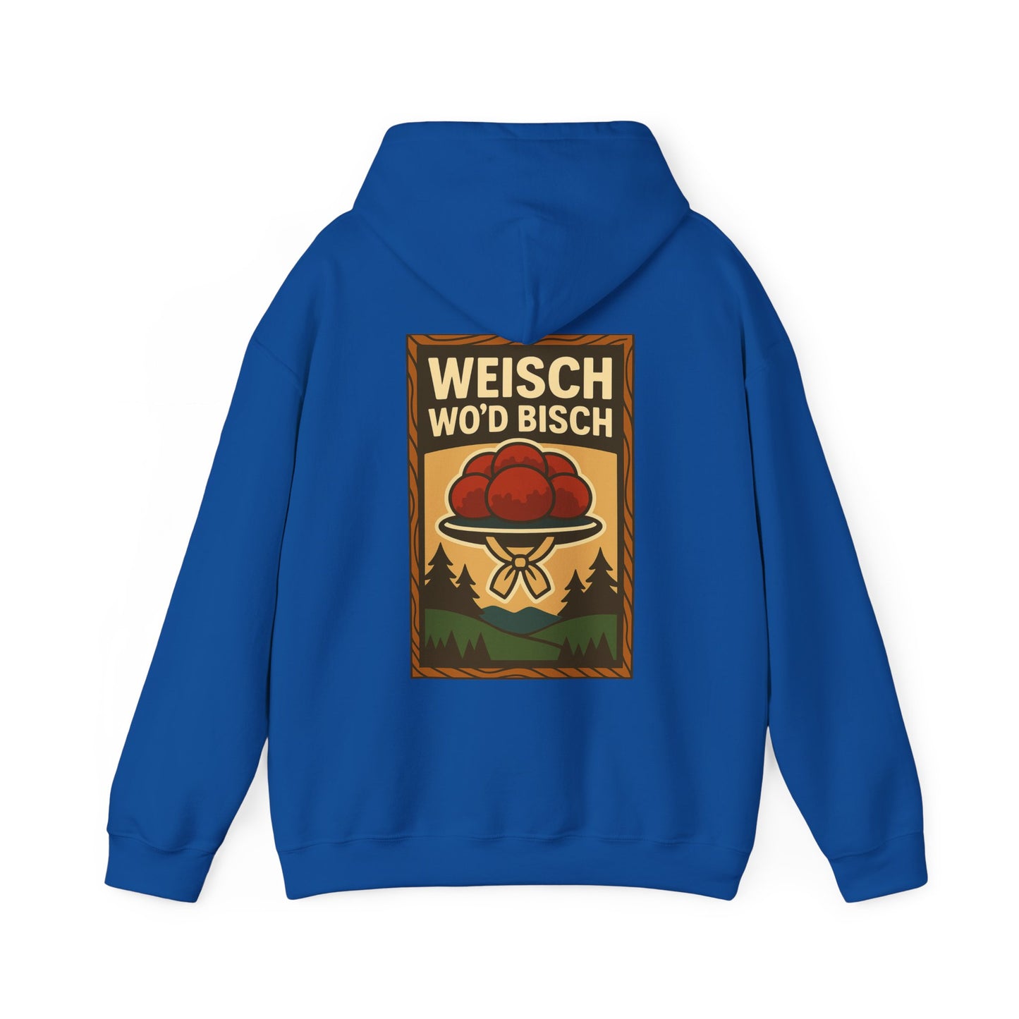 Hoodie „Weisch wo’d bisch“ – Bollenhut Schwarzwald Edition