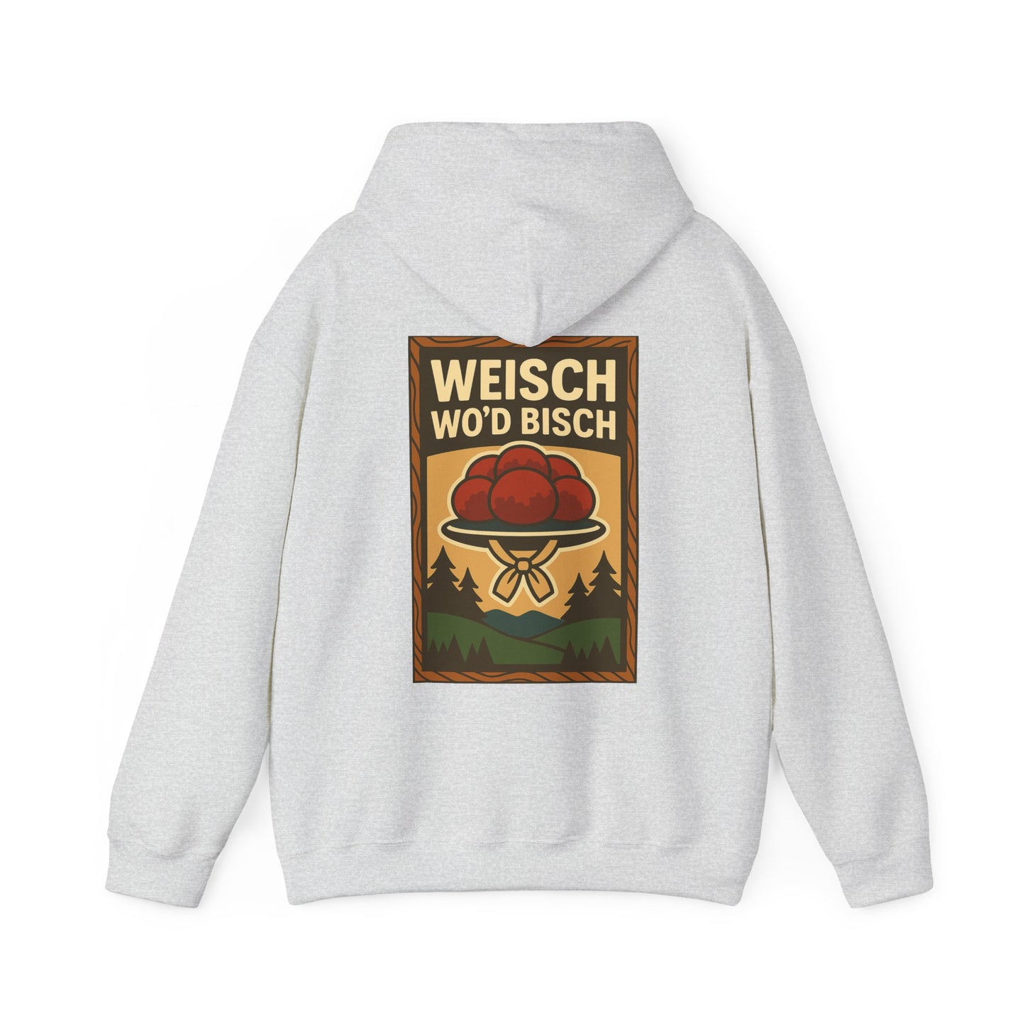 Hoodie „Weisch wo’d bisch“ – Bollenhut Schwarzwald Edition