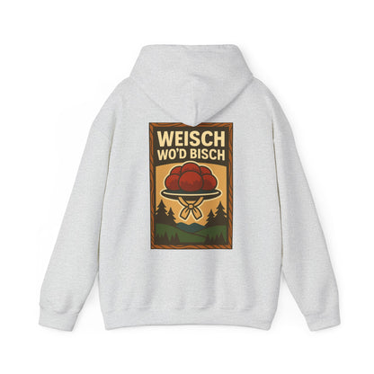 Hoodie „Weisch wo’d bisch“ – Bollenhut Schwarzwald Edition