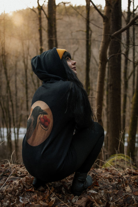 Rabe mit Bollehut  - Unisex