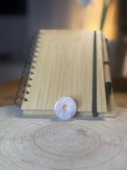 Notizbuch m. Kristall - selbst gestalten  - "Zauberbuch"